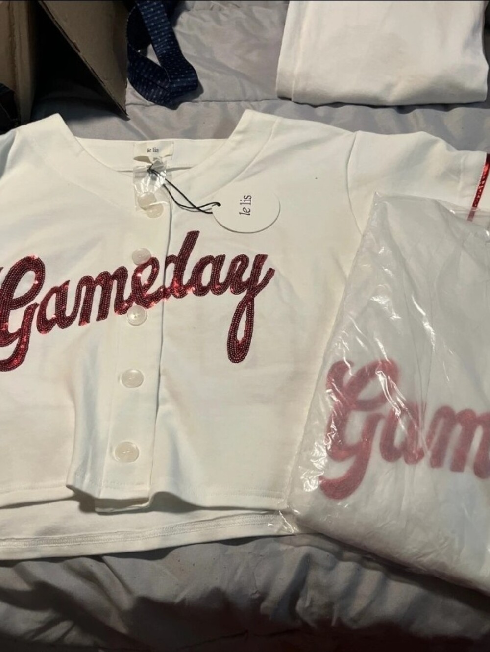Crop Top 'Gameday' Jerset